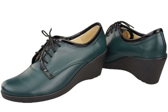 Shoes Women's Brogues On Wedge Natural leather 181 ElitaBut