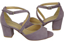 Women's shoes Sandals natural leather Suede 111 ElitaBut