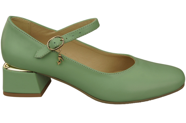 Women's shoes Pumps with a strap, natural leather 202 ElitaBut