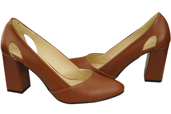 Women's shoes Pumps Natural leather 184 ElitaBut