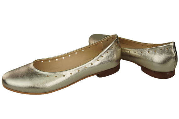 Women's Shoes Comfortable Ballerinas Natural Leather 162 ElitaBut