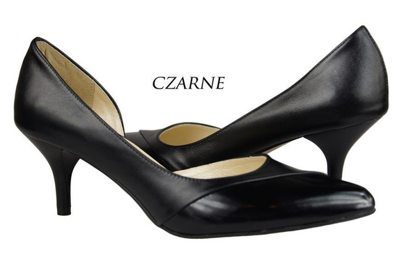 Women's shoes Pumps natural leather 898 ElitaBut