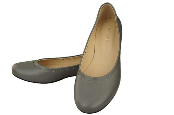 Women's Shoes Comfortable Ballerinas Natural Leather 162 ElitaBut