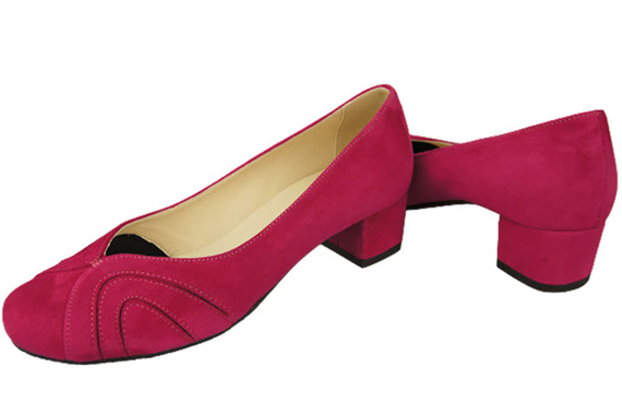 Women's shoes Suede leather pumps 786 Z ElitaBut