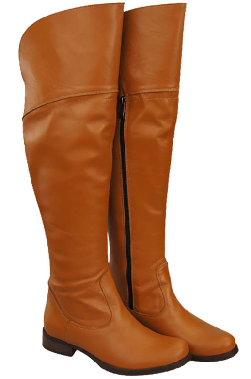 Shoes Boots Women Boots Over-the-knee boots Over-the-knee natural leather 638 ElitaBut