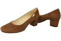 Comfortable Women's Shoes Pumps Natural Suede Leather 172 Z ElitaBut