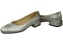 Comfortable Women's Shoes Flat Pumps, Natural Leather 204 ElitaBut
