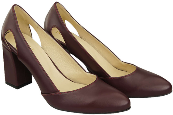 Women's shoes Pumps Natural leather 184 ElitaBut