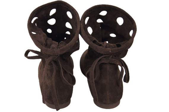 Shoes Boots Women's natural leather velor 160 ElitaBut