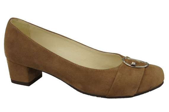 Women's Shoes Pumps Natural Leather Suede 135 ElitaBut