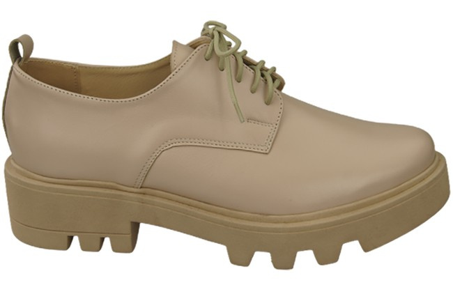 Women's shoes Lace-up leather Natural 180 ElitaBut