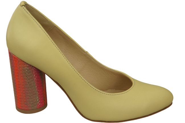 Women's shoes Pumps Natural leather 194 ElitaBut