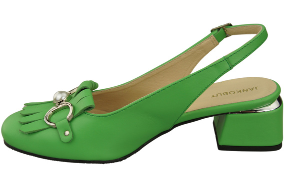 Women's Shoes Sandals Decorated with Fringes Natural Leather 208 ElitaBut