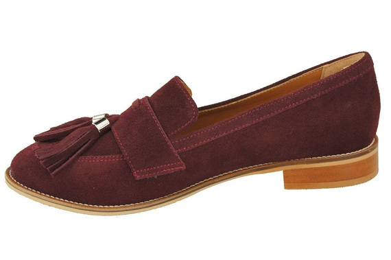 Shoes Women's loafers Natural Leather Velor 134 ElitaBut