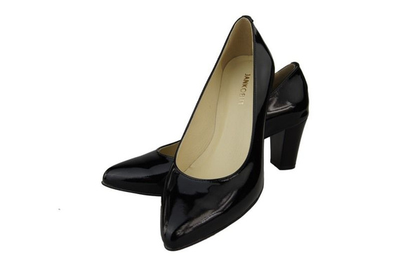 Women's shoes Pumps natural leather Lacquer 974 ElitaBut