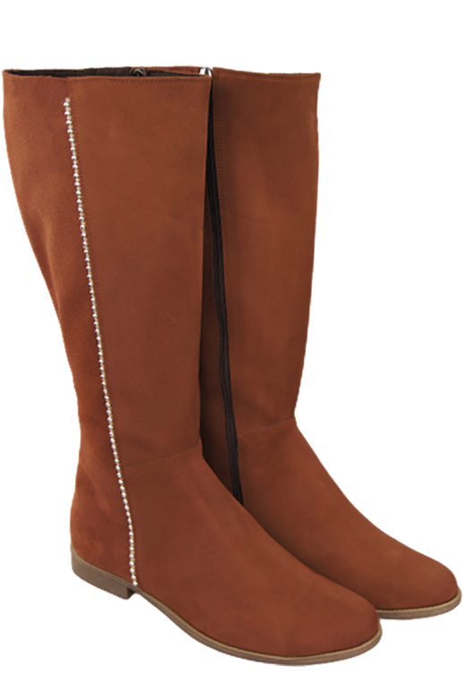 Shoes Boots Women's natural leather Velor 153 ElitaBut