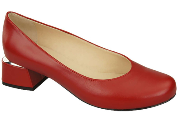 Women's shoes Pumps Natural leather 159 ElitaBut