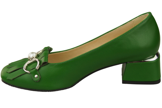 Women's shoes Pumps Natural leather 195 ElitaBut