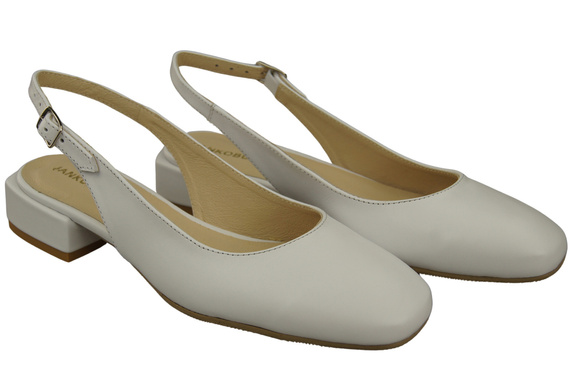 Women's Shoes Sandals Flat Heel Natural Leather 206 ElitaBut