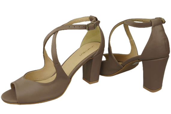 Women's Shoes Sandals Natural Leather 186 ElitaBut