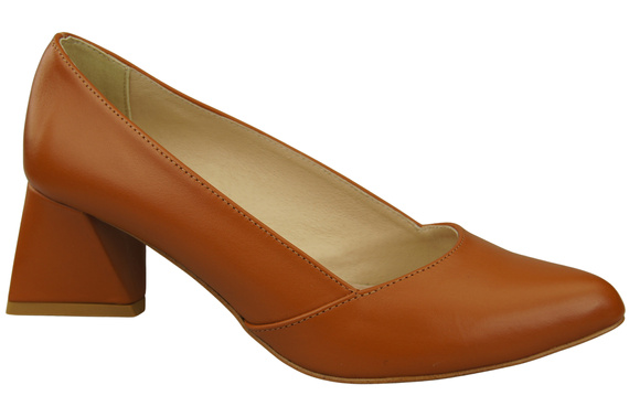 Women’s  Pumps Genuine Leather Pointed Toe Heel ElitaBut 221