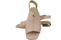 Comfortable Women's Shoes Sandals Flat Gold Heel Natural Leather 207 ElitaBut