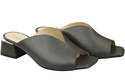 Women's Shoes High-Heeled Flip-Flops Natural Leather 210 ElitaBut