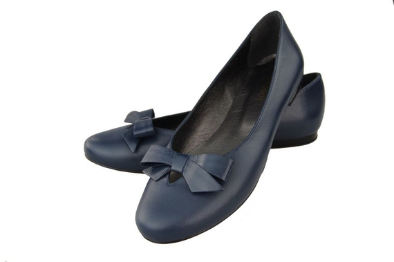 Shoes Ballerinas Women's natural leather 998 ElitaBut