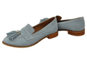 Shoes Women's loafers Natural Leather Velor 134 ElitaBut