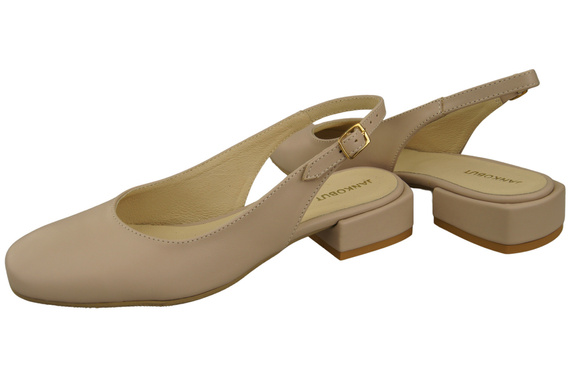 Women's Shoes Sandals Flat Heel Natural Leather 206 ElitaBut