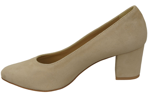 Women's Shoes Pumps Natural Leather Suede 106 ElitaBut