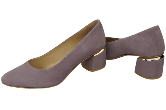 Women's footwear Women's pumps Suede leather 143 ElitaBut