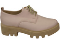 Women's shoes Lace-up leather Natural 180 ElitaBut