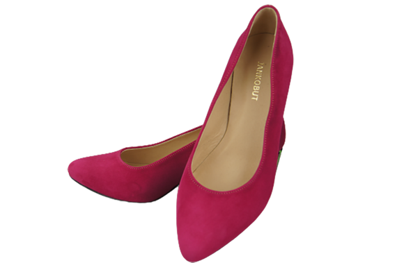 Women's footwear Women's pumps Suede leather 158 Z ElitaBut