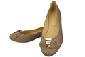 Women's Ballerinas Shoes Natural Leather 894 ElitaBut