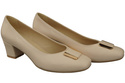 Women's shoes Pumps Natural leather 187 ElitaBut