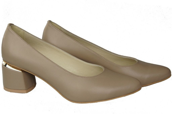 Women's shoes Pumps Natural leather 143 ElitaBut