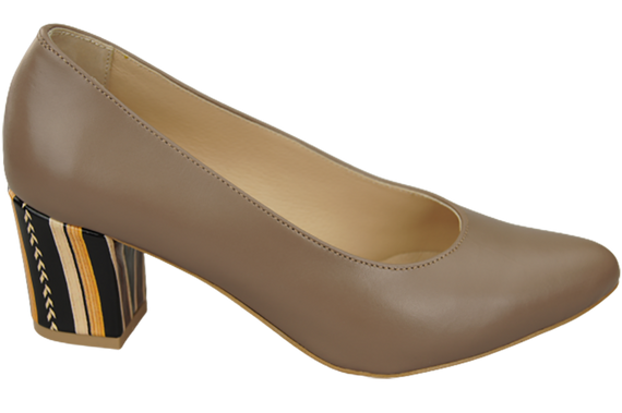 Women's Shoes Pumps Natural leather 158 ElitaBut