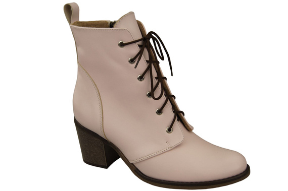 Shoes Boots for women Lace-up Winter natural leather 188 Z ElitaBut