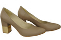 Women's shoes Pumps Natural leather 144 ElitaBut