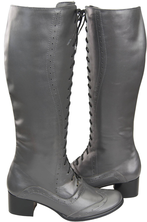 Shoes Women's boots Lace-up natural leather 595 ElitaBut