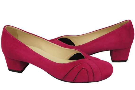 Women's shoes Suede leather pumps 786 Z ElitaBut