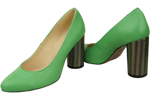 Women's shoes Pumps Natural leather 194 ElitaBut