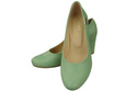 Footwear Classic Women's Natural Leather Almond Nose Dugout 201 ElitaBut