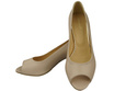 Women's Shoes PEEP TOE  Natural leather 192 ElitaBut