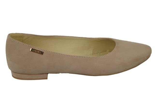 Women's shoes Ballerinas natural leather Suede 131 ElitaBut
