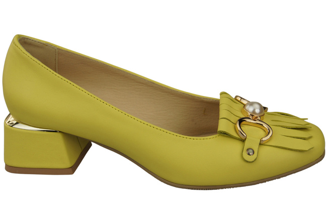 Women's shoes Pumps Natural leather 195 ElitaBut