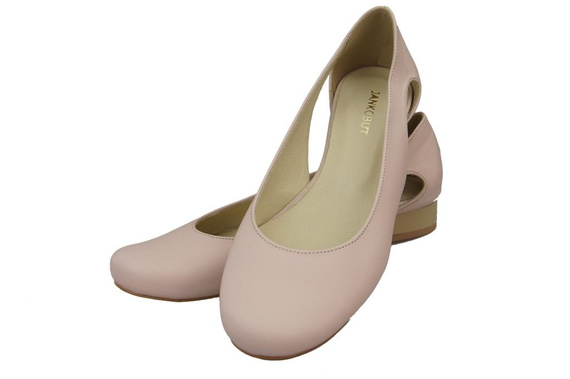 Shoes Ballerinas Women's natural leather 103 ElitaBut