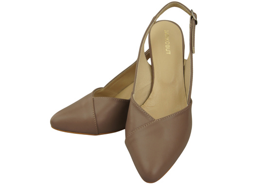 Women's Shoes High Heel Sandals Natural Leather 217 ElitaBut