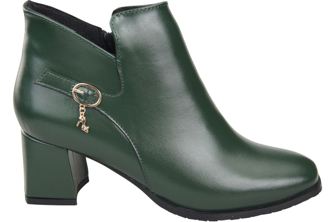 Women’s Ankle Boots ElitaBut 226 Genuine Leather, Insulated, Square Toe, Block Heel